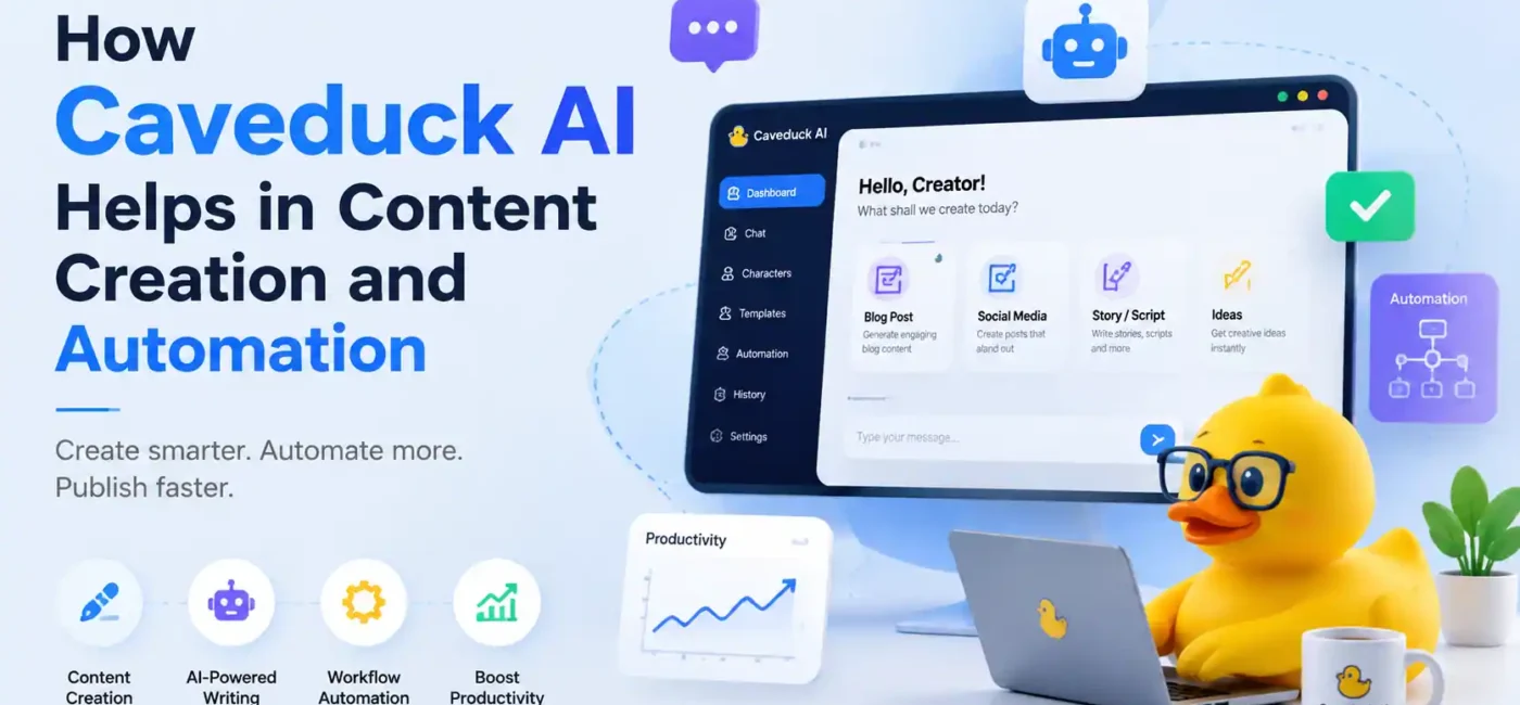 How Caveduck AI Helps in Content Creation and Automation