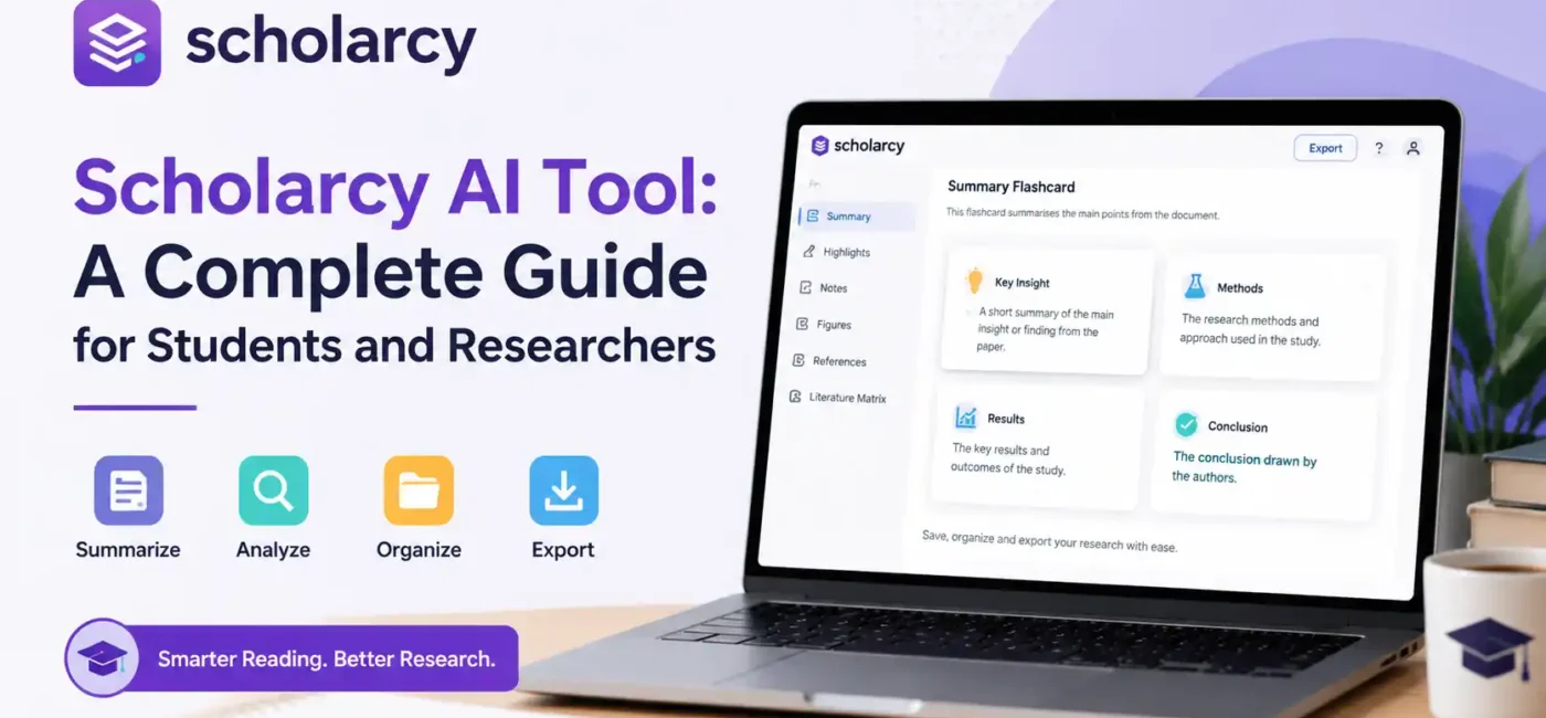 Scholarcy AI Tool: A Complete Guide for Students and Researchers