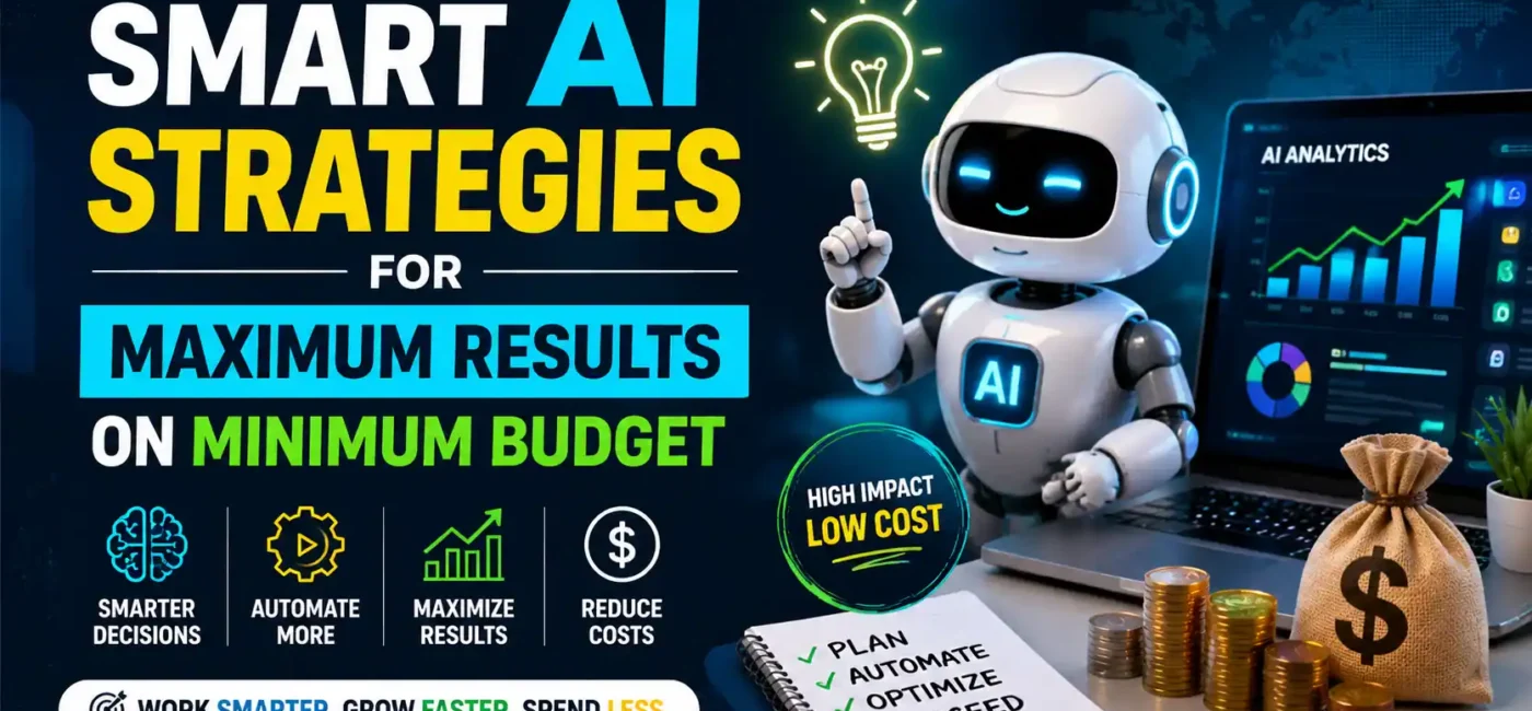 Smart AI Strategies for Maximum Results on Minimum Budget