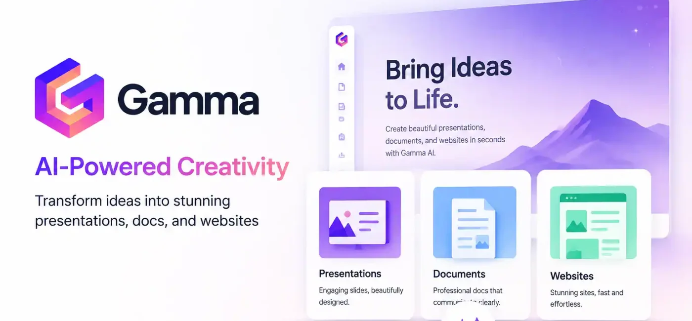 How Gamma AI Transforms Ideas into Presentations, Docs, and Websites