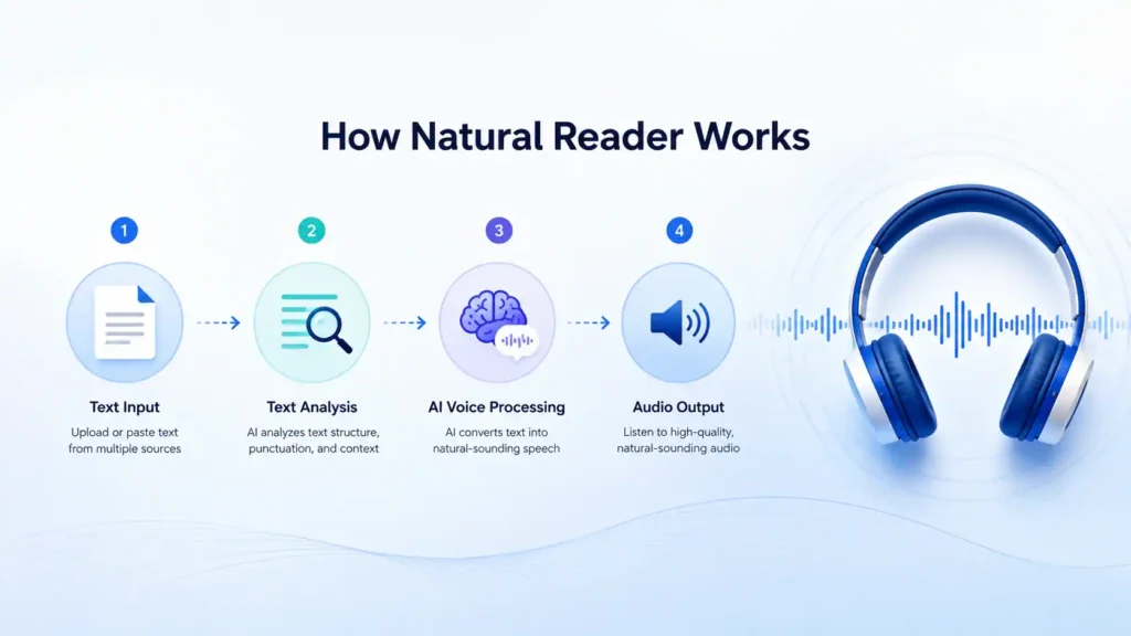 How Natural Reader works