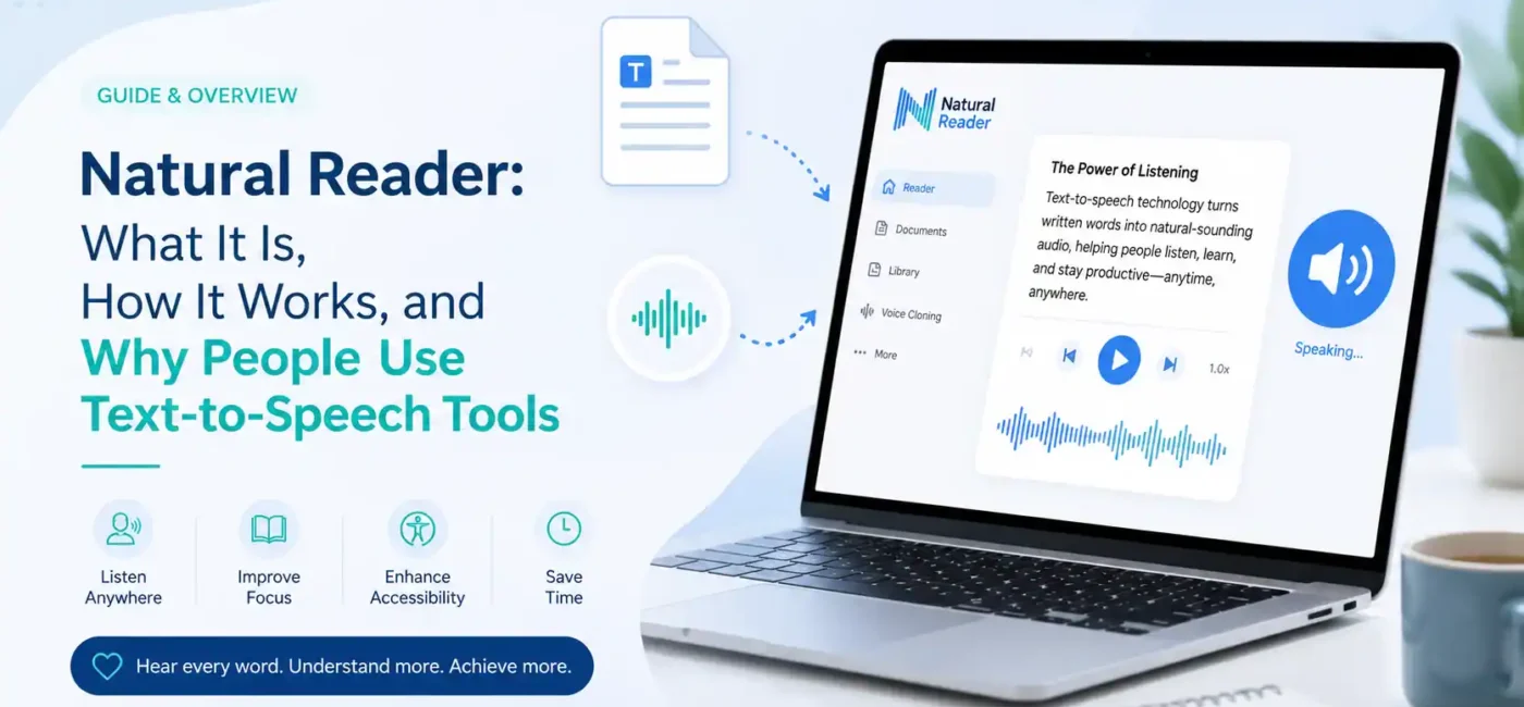 Natural Reader: What It Is, How It Works, and Why People Use Text-to-Speech Tools