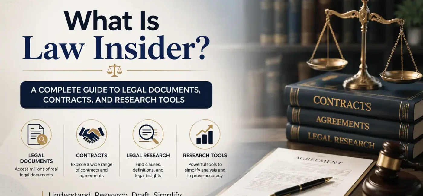 What Is Law Insider? A Complete Guide to Legal Documents, Contracts, and Research Tools